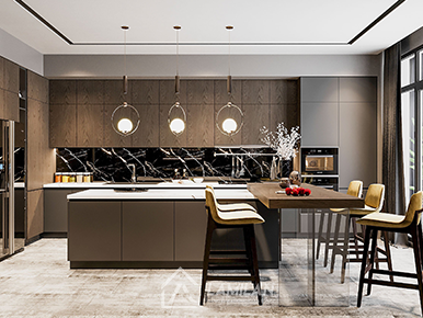 BÁO GIÁ THI CÔNG TỦ BẾP MDF MỚI NHẤT