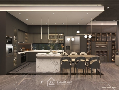 BẾP LUXURY HIỆN ĐẠI BỘ 24