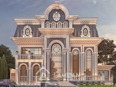 BIỆT THỰ 2 TẦNG TÂN CỔ ĐIỂN KIỂU PHÁP
