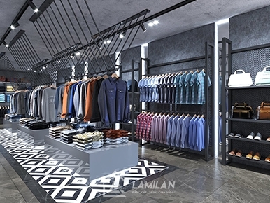 CÁC MẪU THIẾT KẾ SHOP QUẦN ÁO NAM ĐƯỢC ƯA CHUỘNG NHẤT