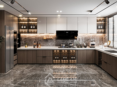 CÁC MẪU TỦ BẾP CHỮ L NHỎ ĐẸP GIÚP TIẾT KIỆM DIỆN TÍCH