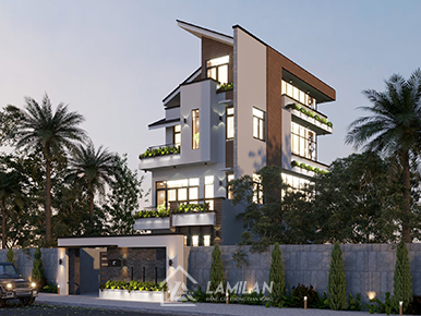 CÁC THIẾT KẾ BIỆT THỰ HIỆN ĐẠI LỆCH TẦNG ĐƯỢC ƯA CHUỘNG