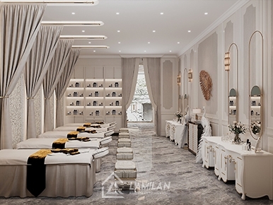 CÁCH THIẾT KẾ PHÒNG SPA ĐẸP VẠN NGƯỜI MÊ