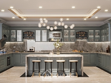 ĐƠN GIÁ THIẾT KẾ NỘI THẤT TÂN CỔ ĐIỂN