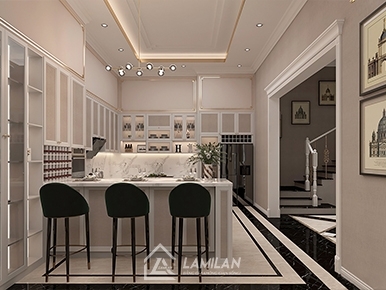 GIÁ THIẾT KẾ NỘI THẤT PHONG CÁCH TÂN CỔ ĐIỂN