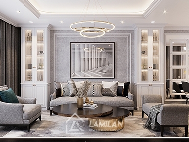 GIÁ THIẾT KẾ NỘI THẤT TÂN CỔ ĐIỂN