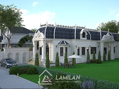 MẪU THIẾT KẾ BIỆT THỰ VƯỜN 1 TẦNG ĐẸP, HIỆN ĐẠI