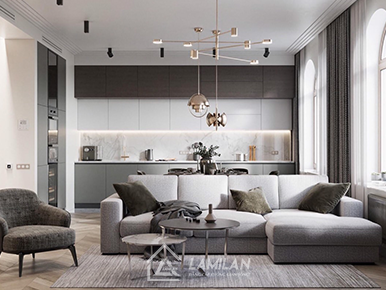 MẪU THIẾT KẾ CĂN HỘ 60M2 TIỆN NGHI, SANG TRỌNG