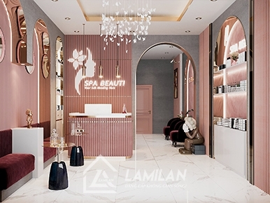 NỘI THẤT SPA MINI ĐẸP, ẤN TƯỢNG
