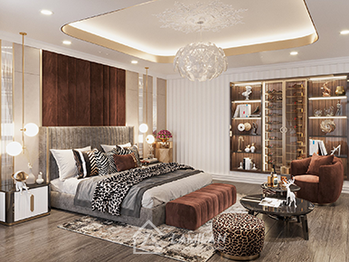 THIẾT KẾ 2 PHÒNG NGỦ CHO CĂN HỘ 45M2
