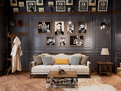 THIẾT KẾ BARBER SHOP GIÁ RẺ