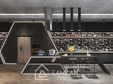 THIẾT KẾ BẾP HIỆN ĐẠI SANG TRỌNG