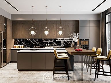 THIẾT KẾ BẾP NHỎ CHO CĂN HỘ ĐẸP, HIỆN ĐẠI