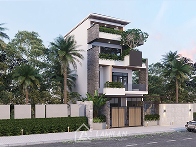 THIẾT KẾ BIỆT THỰ 3 TẦNG HIỆN ĐẠI VÀ ẤN TƯỢNG NHẤT
