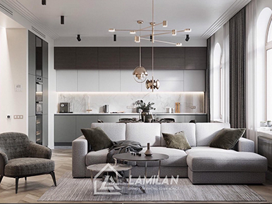 THIẾT KẾ CĂN HỘ 30M2 2 PHÒNG NGỦ ĐẸP, HIỆN ĐẠI