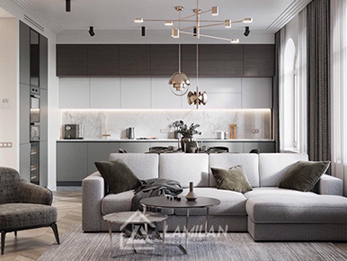 THIẾT KẾ CĂN HỘ 40M2 2 PHÒNG NGỦ ĐẸP VÀ TIỆN NGHI NHẤT