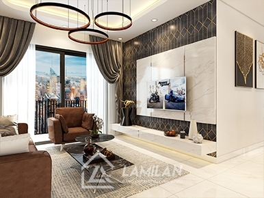 THIẾT KẾ CĂN HỘ CHUNG CƯ 45M2 ĐƯỢC ƯA CHUỘNG