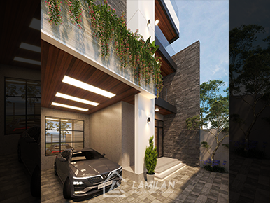 THIẾT KẾ CHỖ ĐỂ XE CHO NHÀ PHỐ