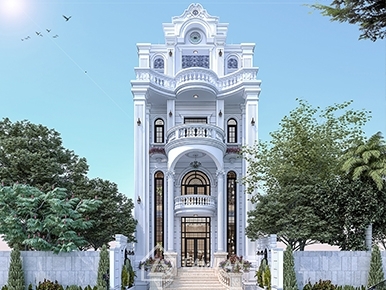 THIẾT KẾ NHÀ TÂN CỔ ĐIỂN
