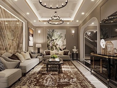 THIẾT KẾ NỘI THẤT PHONG CÁCH TÂN CỔ ĐIỂN ĐẲNG CẤP