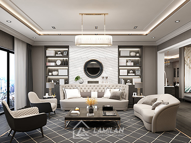 THIẾT KẾ NỘI THẤT TÂN CỔ ĐIỂN TRUNG TÍNH