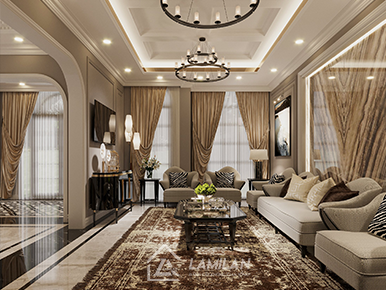THIẾT KẾ PHÒNG KHÁCH NHÀ PHỐ ĐẸP