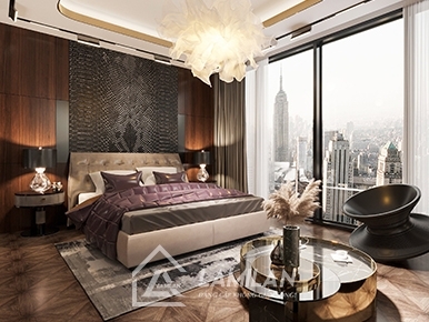 THIẾT KẾ PHÒNG NGỦ 20M2 ĐẸP MÊ MẨN