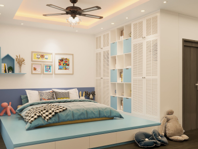 THIẾT KẾ PHÒNG NGỦ CHO BÉ TRAI ĐẦY THÚ VỊ