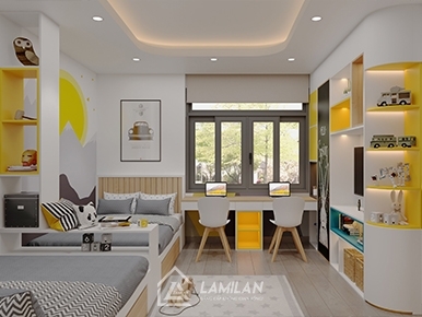 THIẾT KẾ PHÒNG NGỦ ĐẸP CHO BÉ