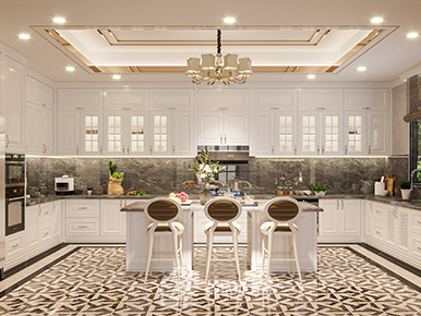 THIẾT KẾ QUẦY BAR MINI TRONG BẾP ẤN TƯỢNG