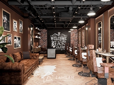 THIẾT KẾ SALON TÓC ĐẸP, HỢP XU HƯỚNG