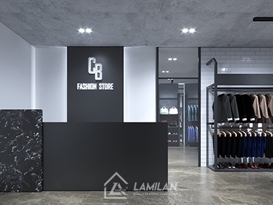 THIẾT KẾ SHOP QUẦN ÁO NHỎ GỌN, ẤN TƯỢNG