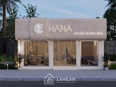 THIẾT KẾ SPA GỘI ĐẦU DƯỠNG SINH MINI ĐẸP, SANG TRỌNG