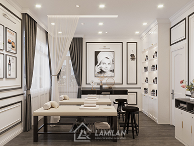 THIẾT KẾ SPA NHỎ XINH, ẤN TƯỢNG