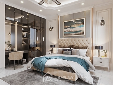 TRANG TRÍ VÁCH TƯỜNG PHÒNG NGỦ SANG TRỌNG, HIỆN ĐẠI