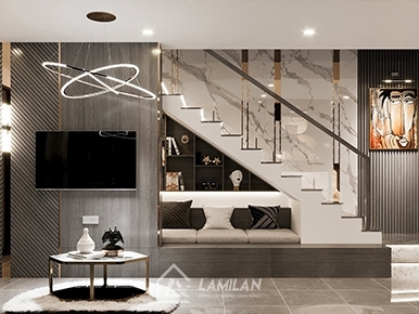 VÁCH NGĂN CẦU THANG ĐẸP VÀ THỊNH HÀNH